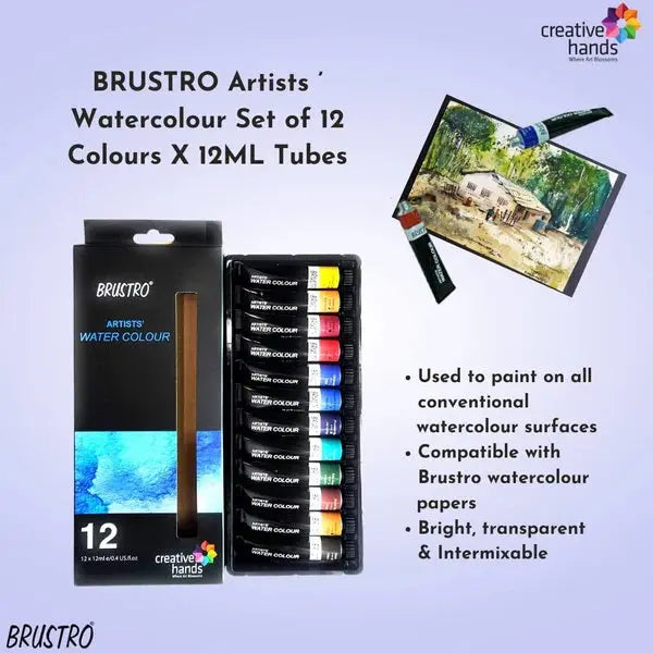 Brustro Artists Watercolour Sets Brustro